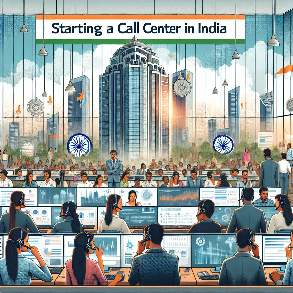starting a call center in india