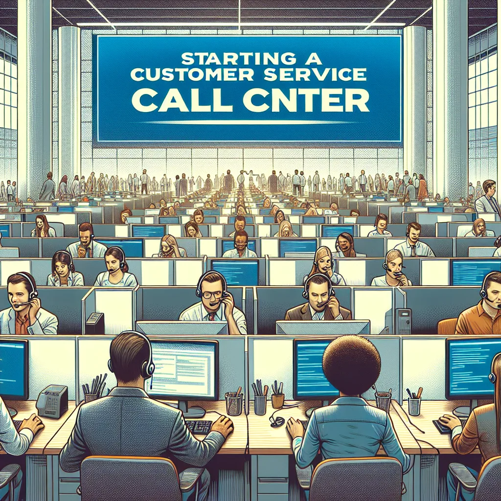 starting a customer service call center