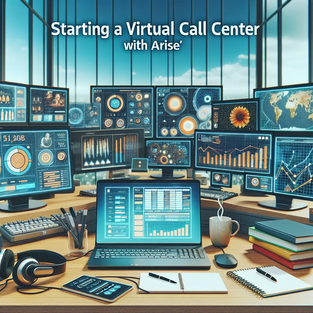 starting a virtual call center with arise