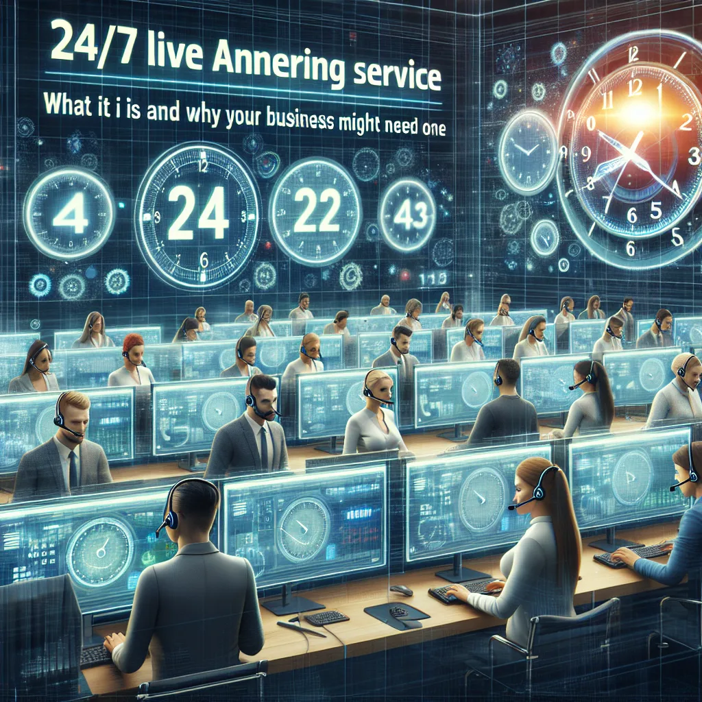 24/7 live answering service: What It Is and Why Your Business Might Need One