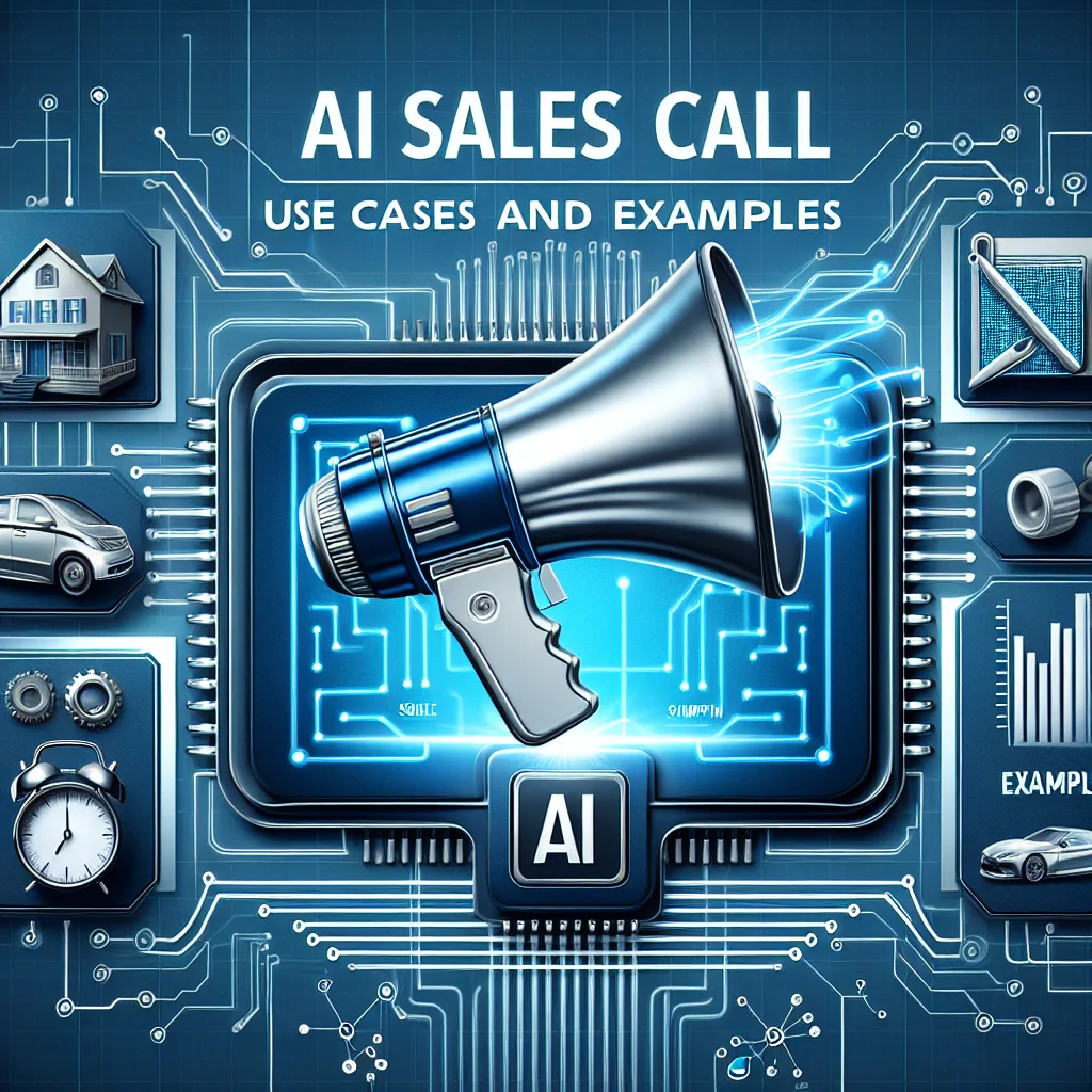 Ai sales call: Use cases and examples