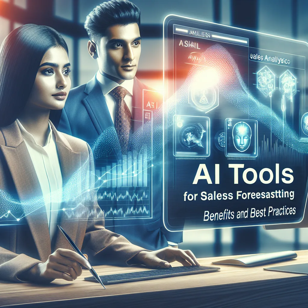 Ai tools for sales forecasting: Benefits and best practices
