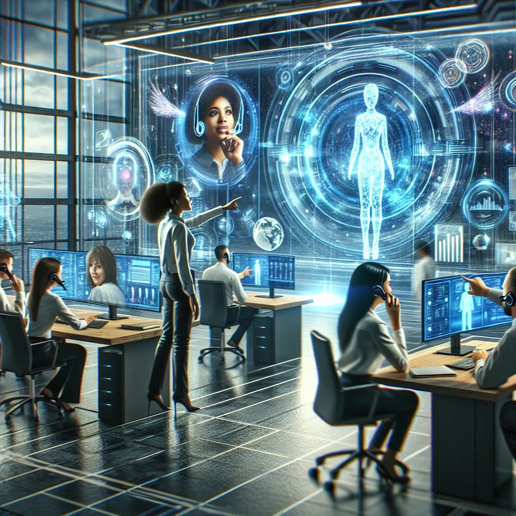 Answering business calls