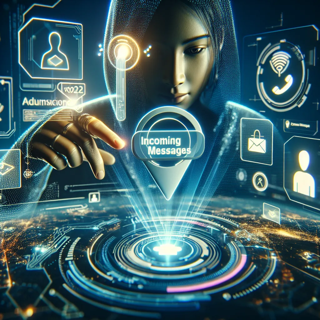 Answering phone messages