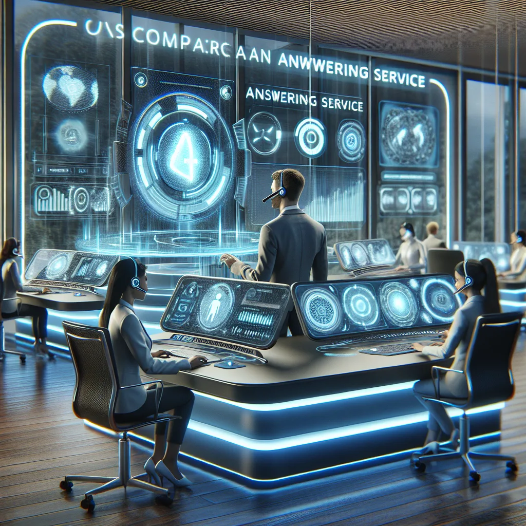 Answering service company