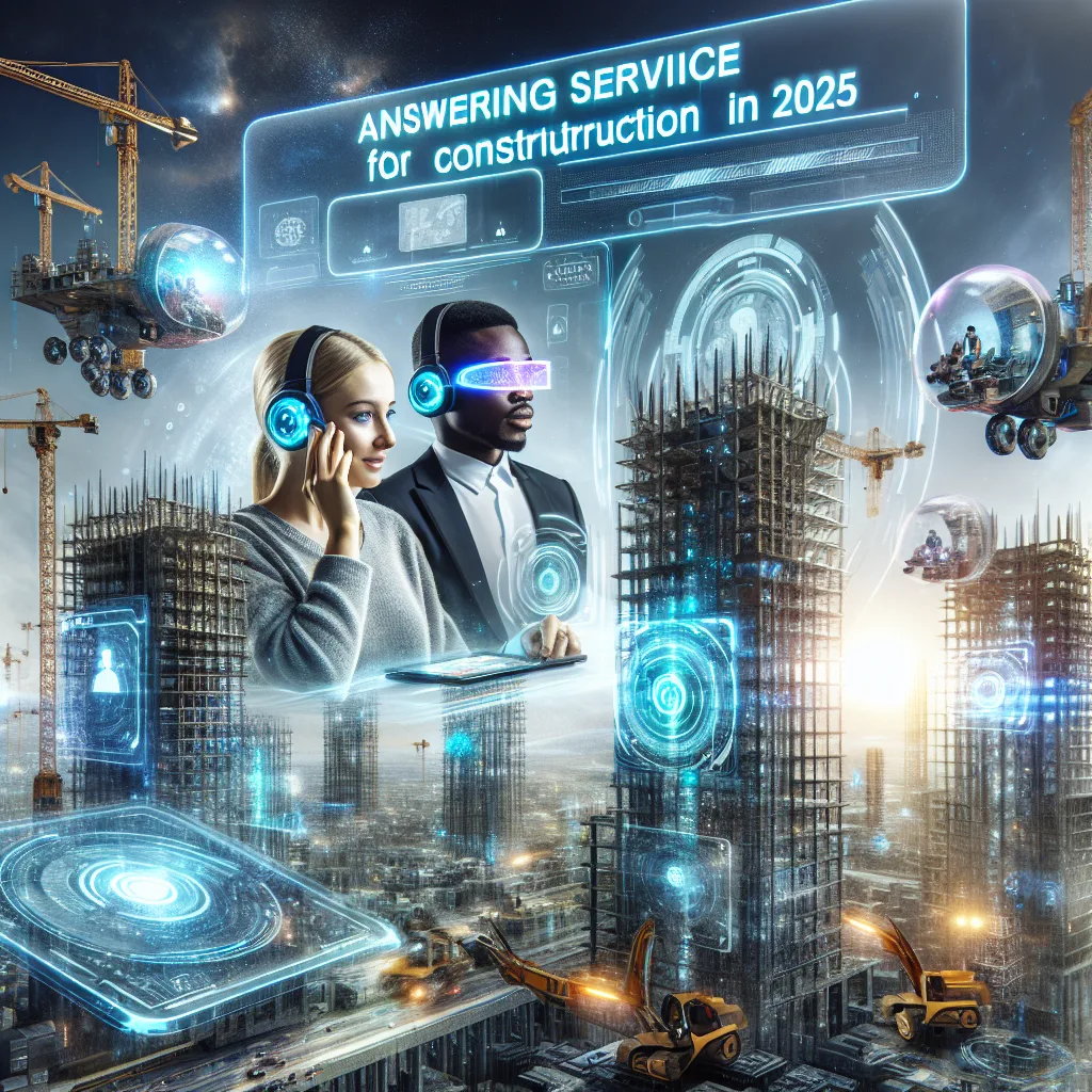 Answering service for construction