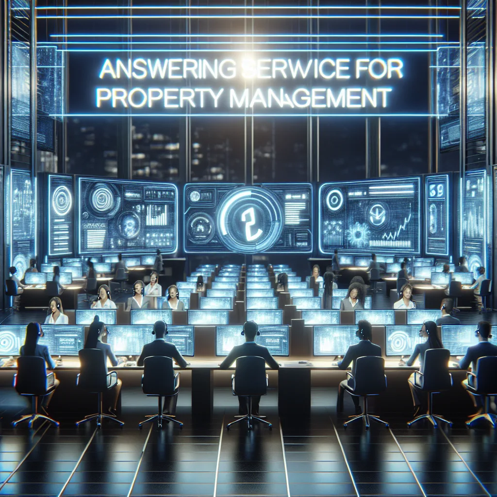 Answering service for property management