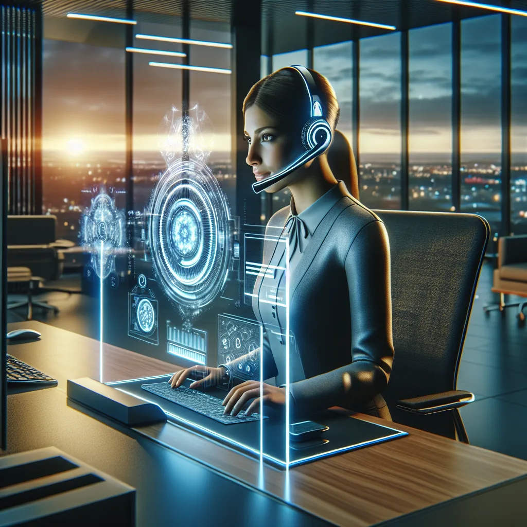 Answering service operator