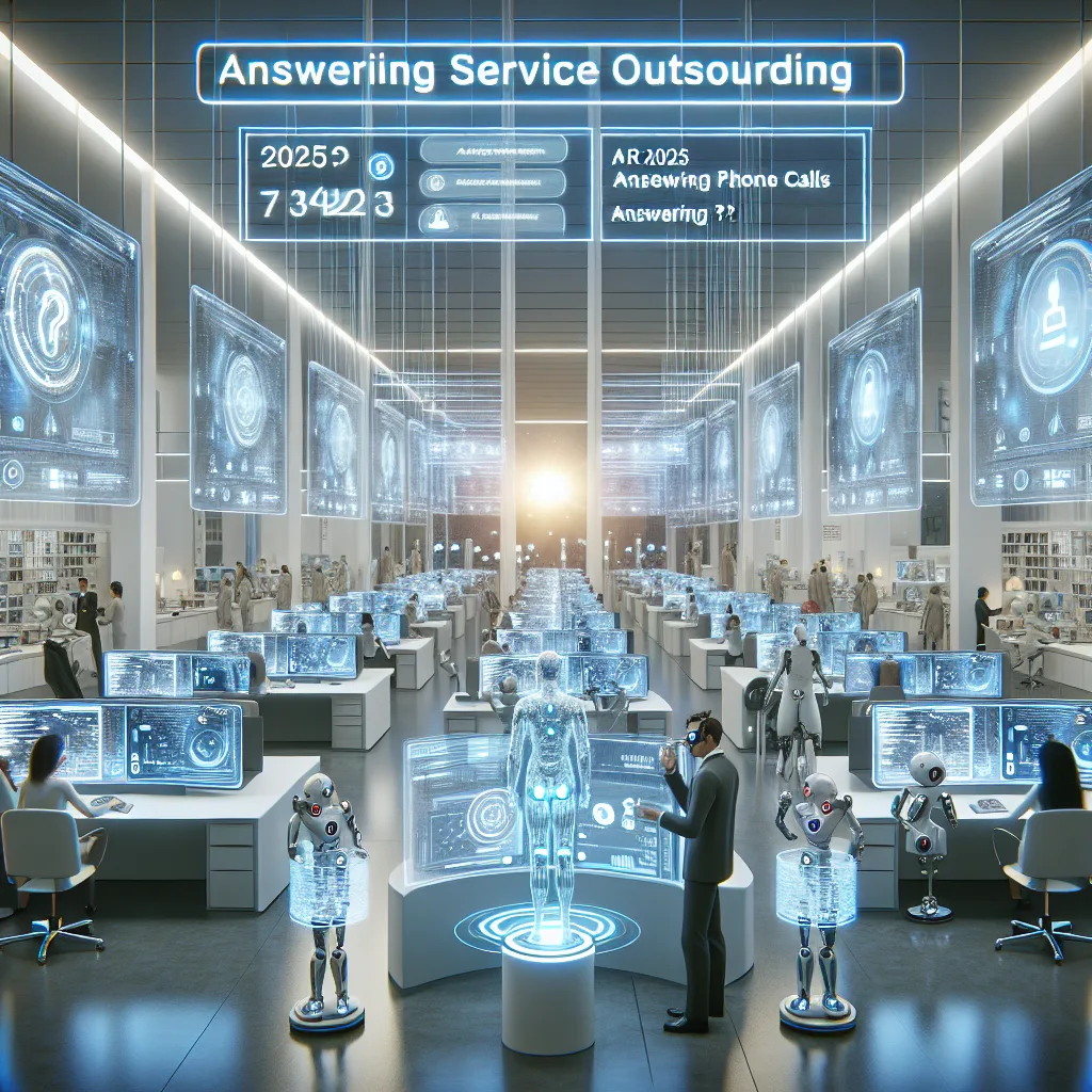 Answering service outsourcing