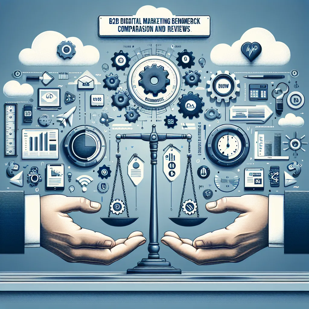 B2b digital marketing benchmarks: Comparison and reviews