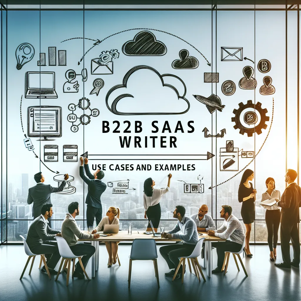 B2b saas writer: Use cases and examples