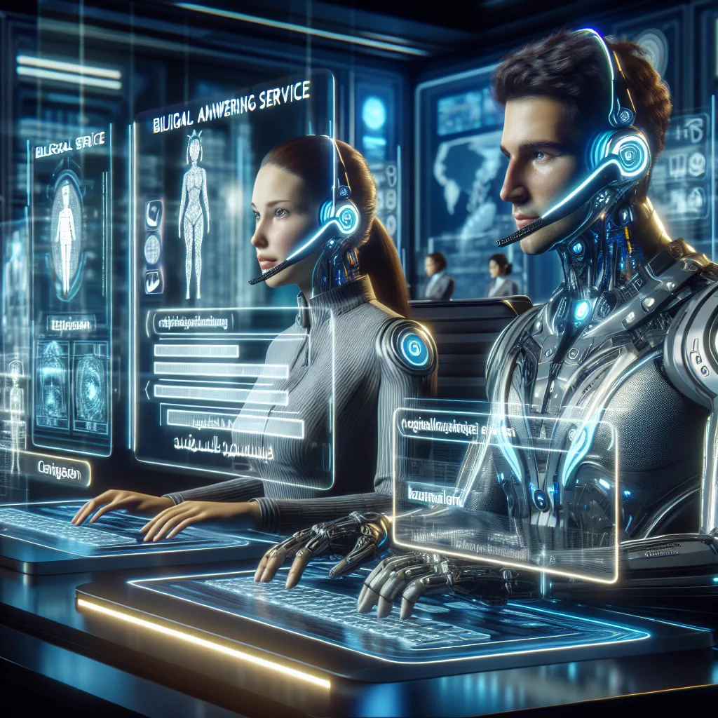 Bilingual answering service