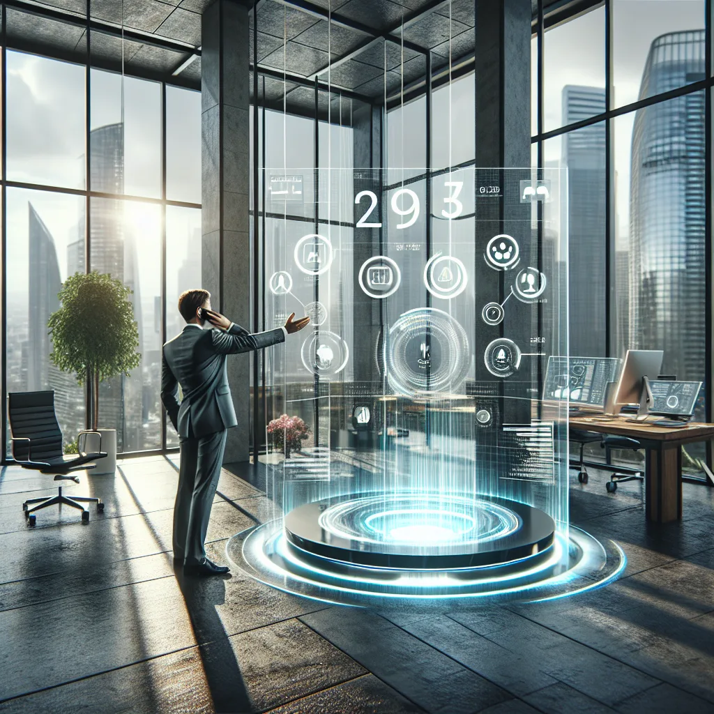 Business phone answering