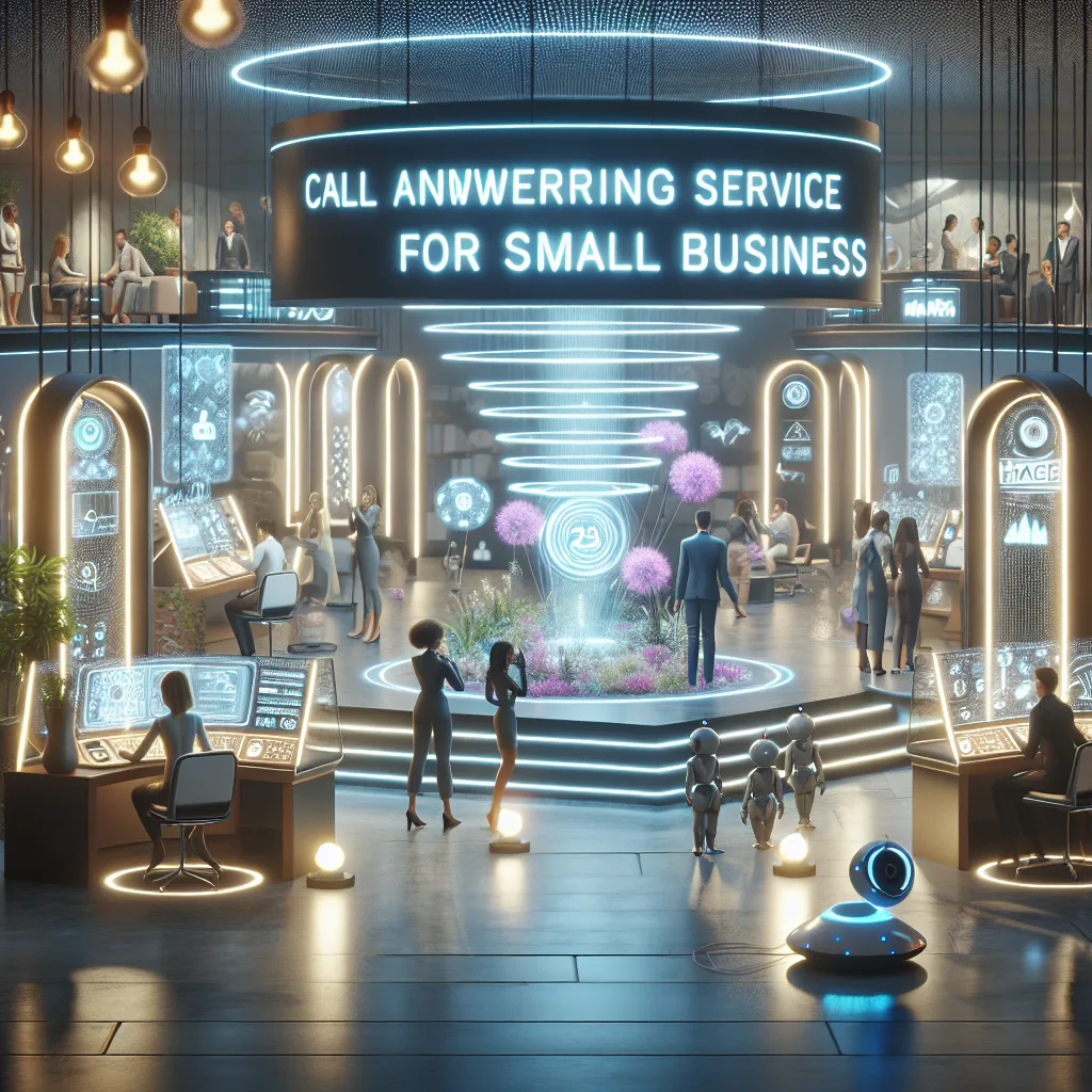 Call answering service for small business