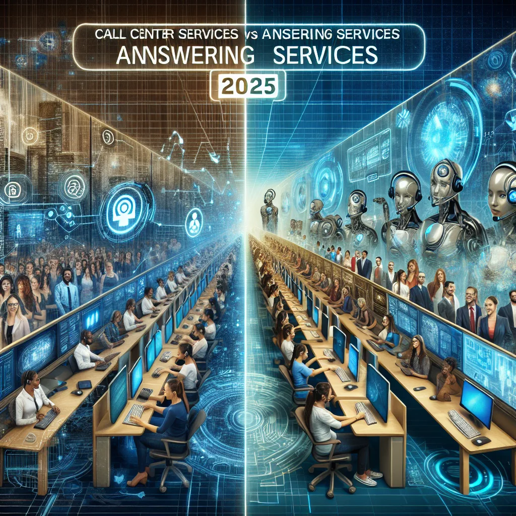 Call center services vs answering services