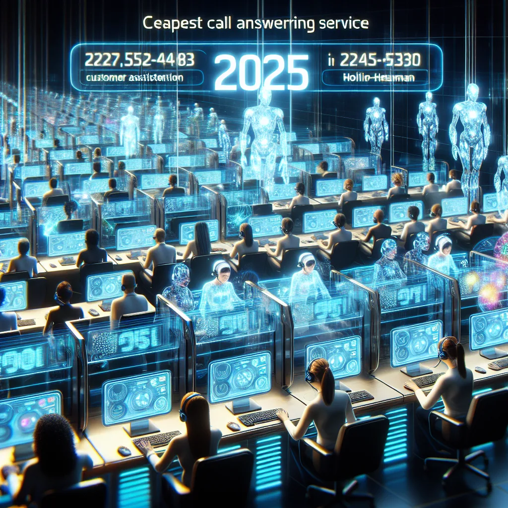 Cheapest call answering service in 2025