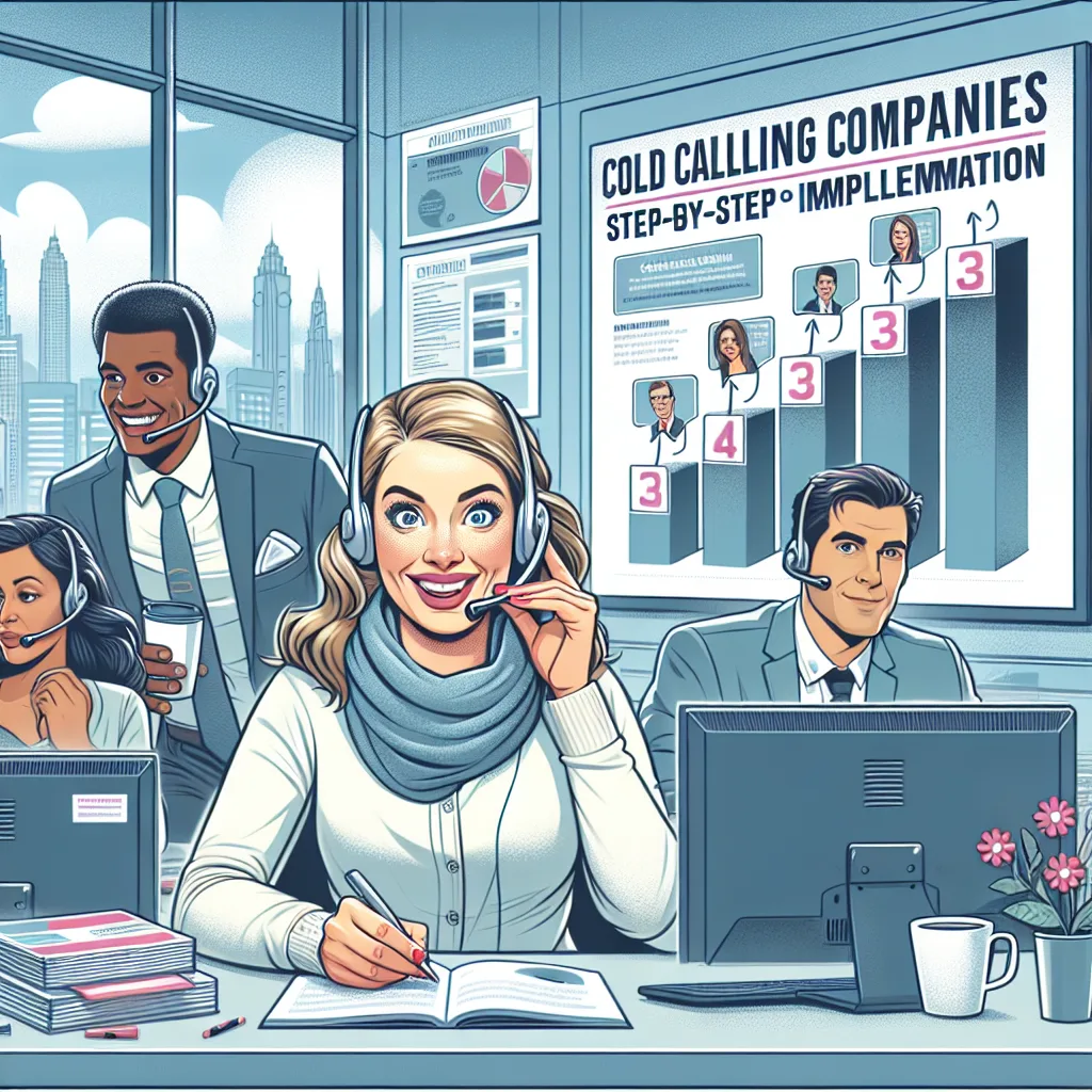 Cold calling companies: Step-by-step implementation