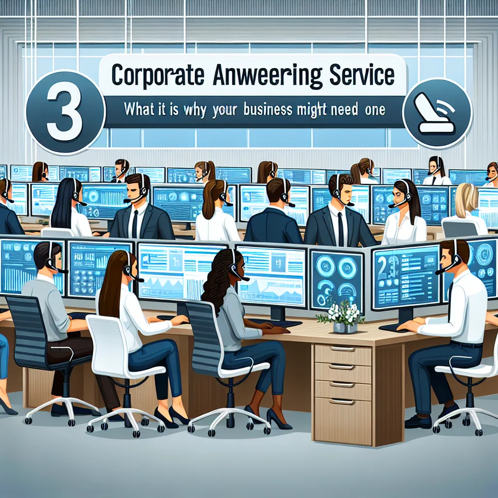 Corporate answering service: What It Is and Why Your Business Might Need One