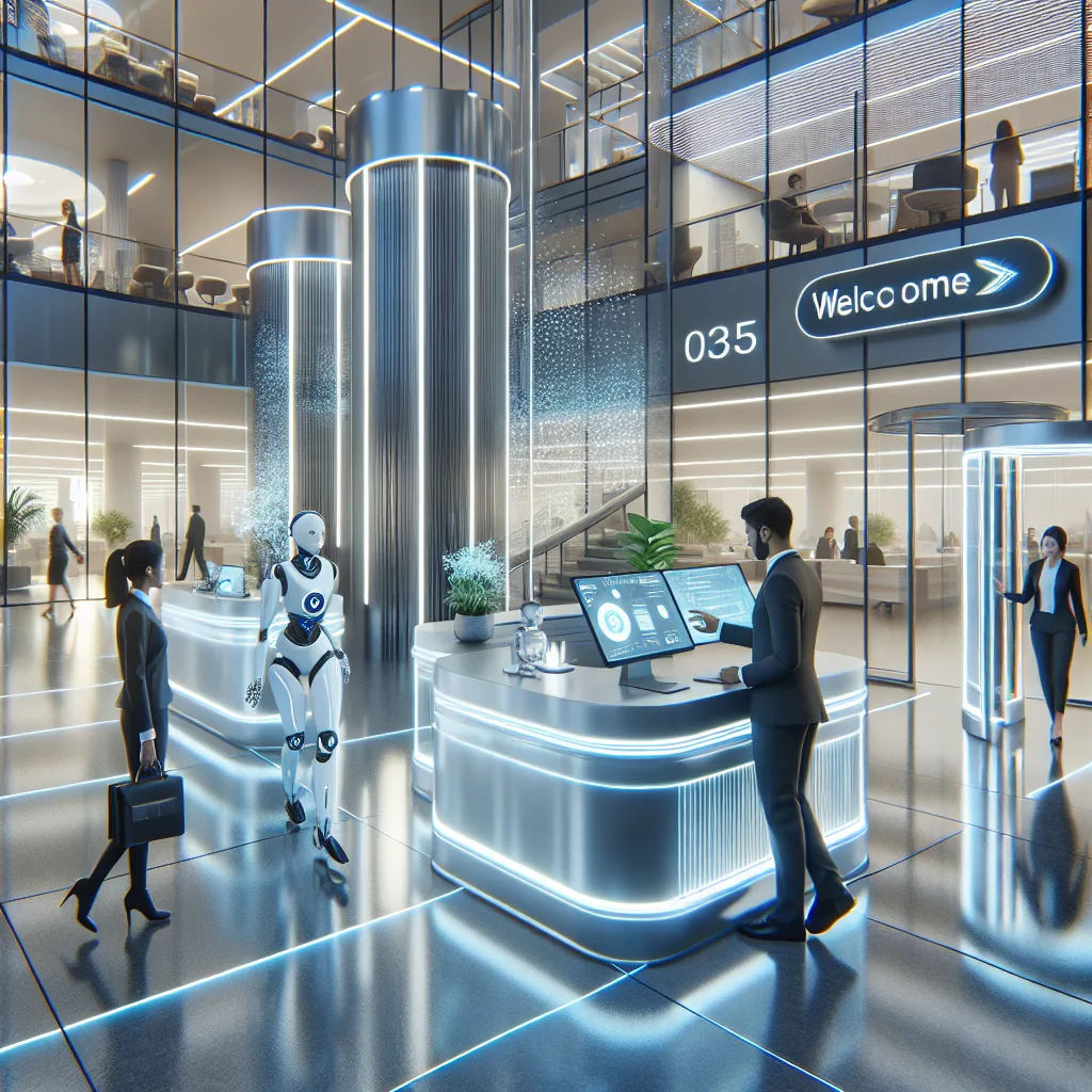 Corporate reception services