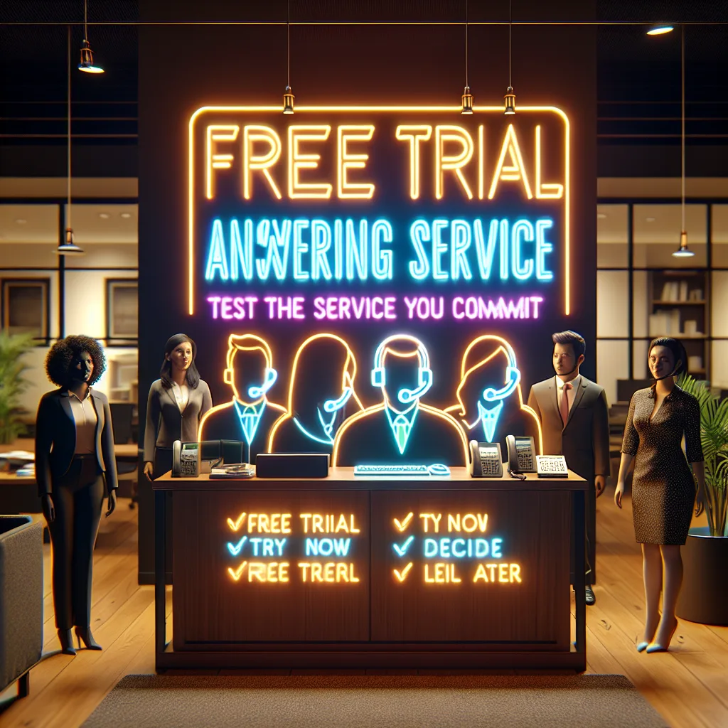 Free trial answering service: Test the Service Before You Commit