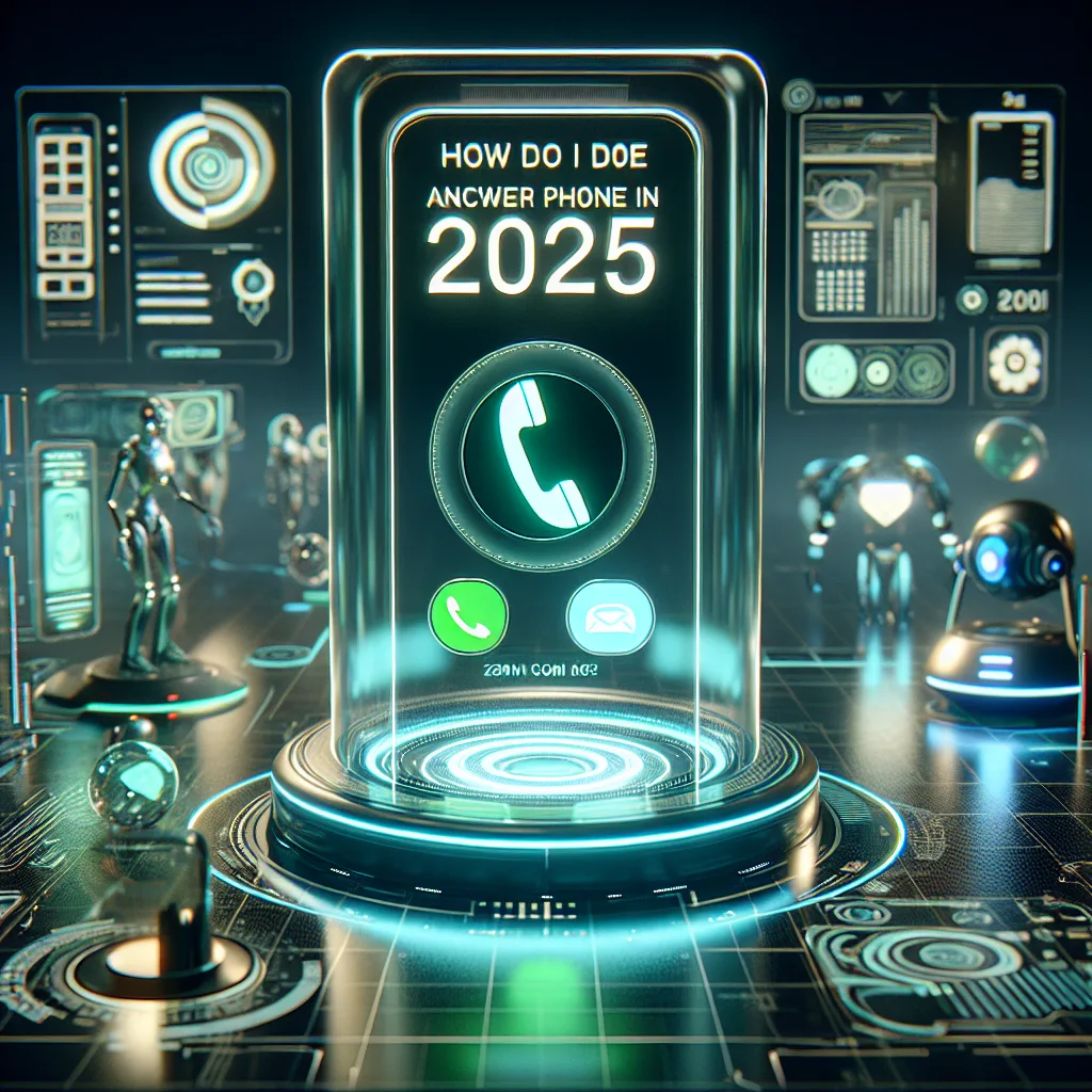 How do i answer phone