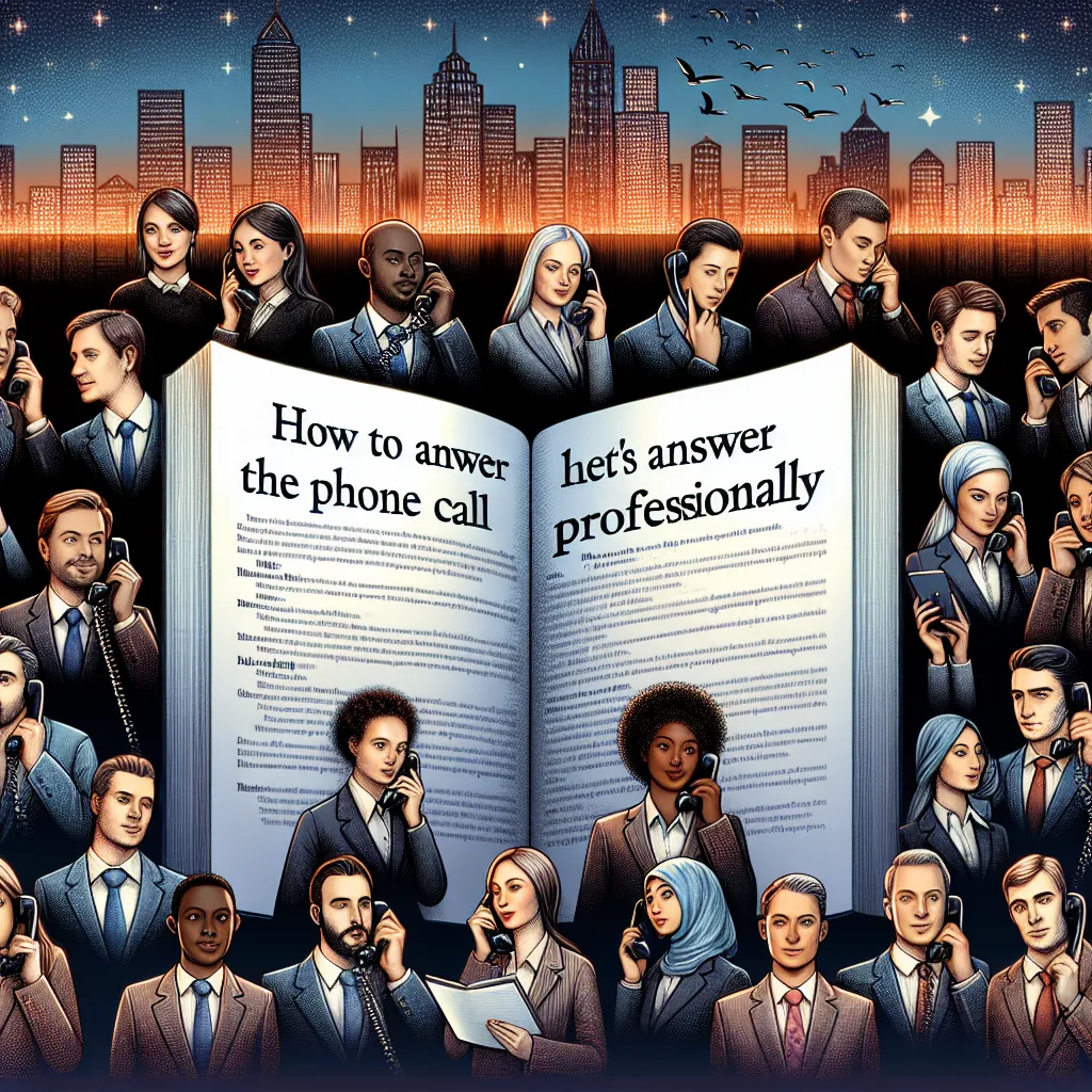 How to answer a phone call professionally: Everything You Should Know About This Service
