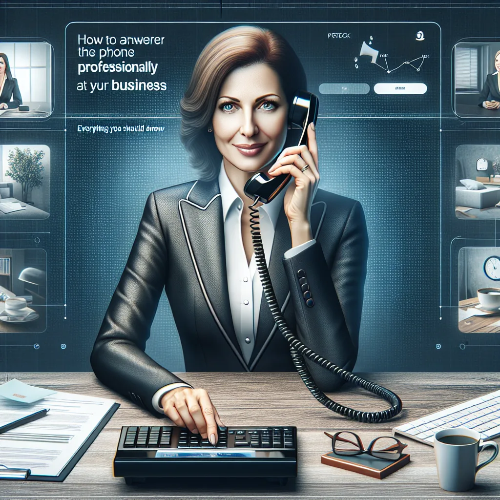 How to answer the phone professionally at your business: Everything You Should Know About This Service