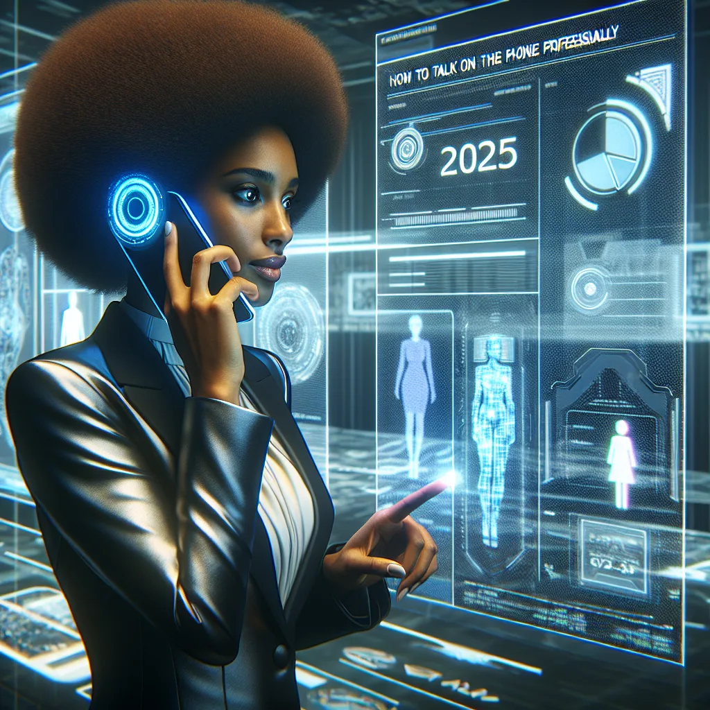 How to talk on the phone professionally