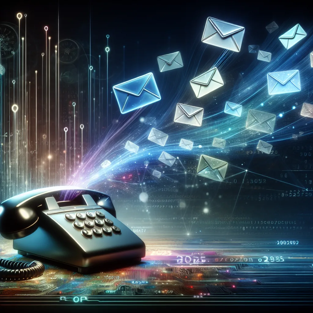 Landline voicemail to email