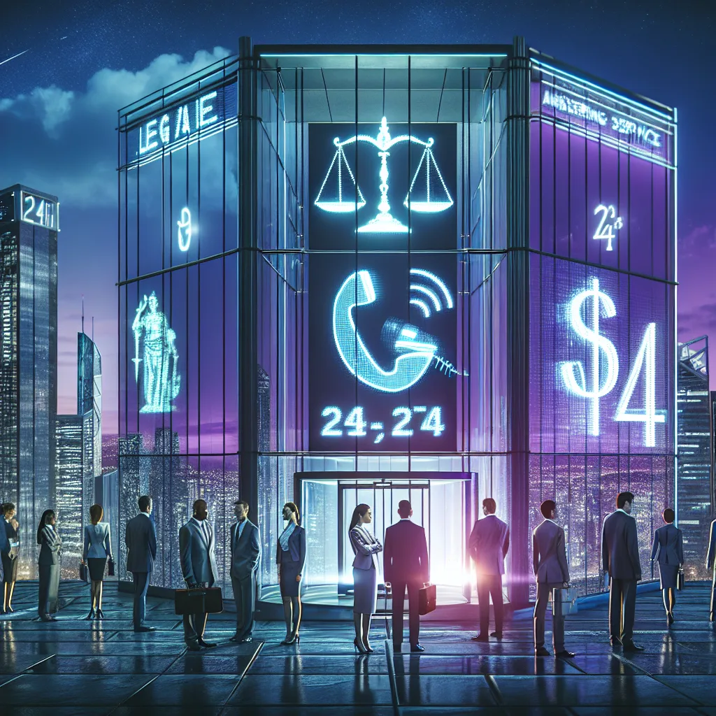 Legal answering service cost