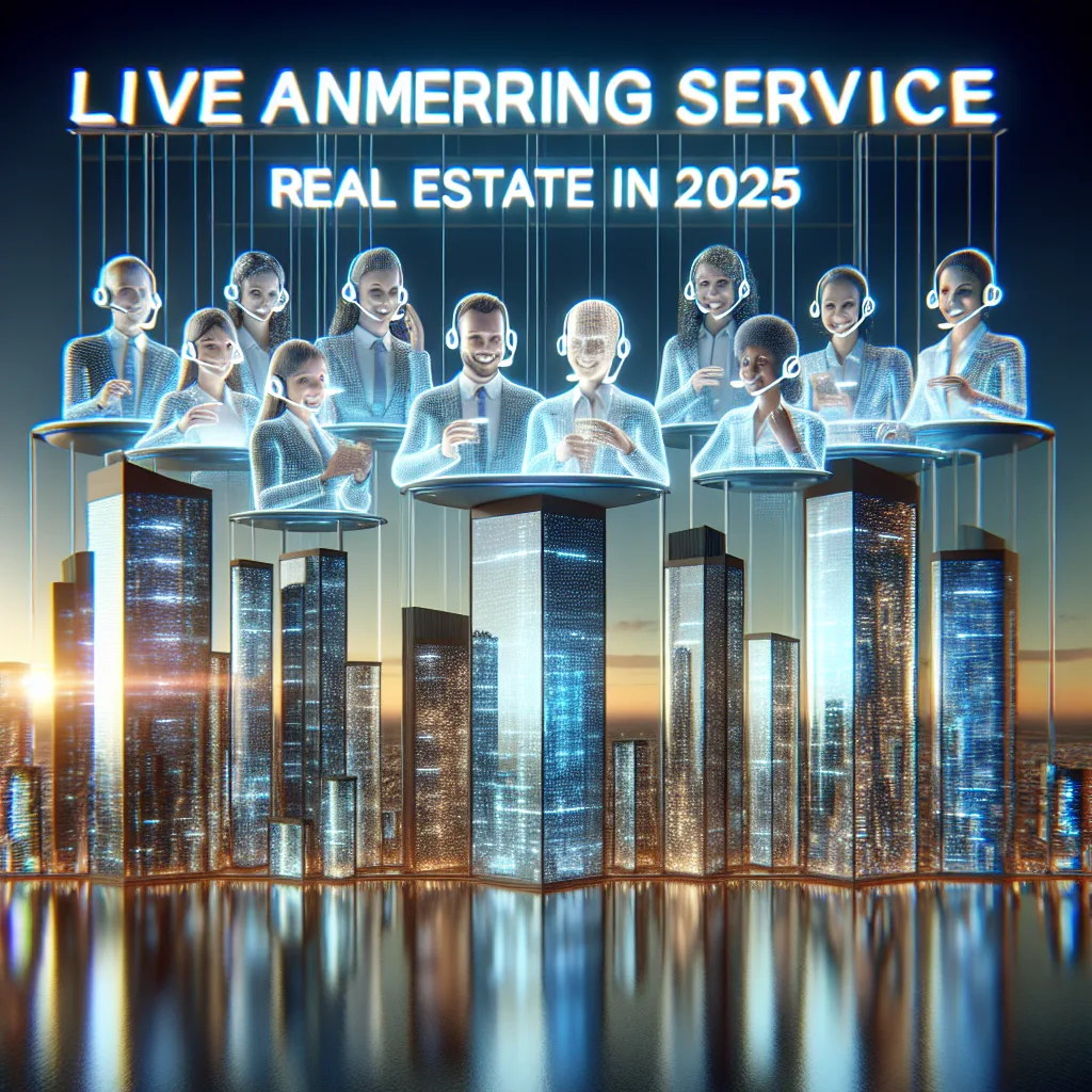 Live answering service real estate