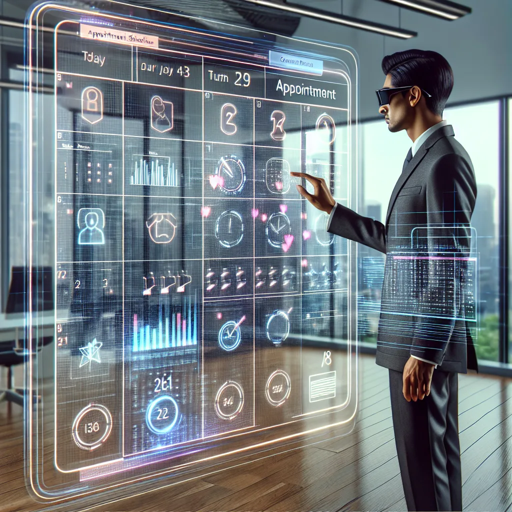 Live appointment scheduling services