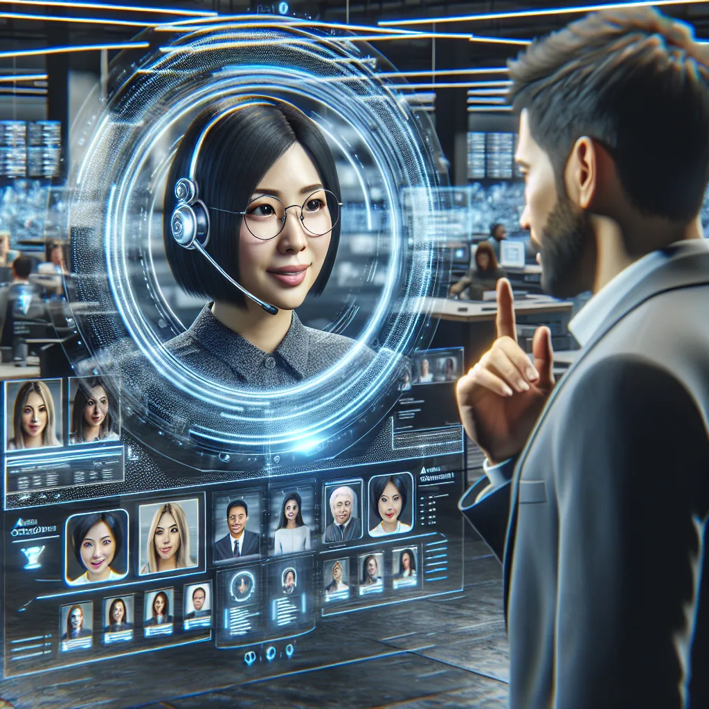 Live virtual receptionist services