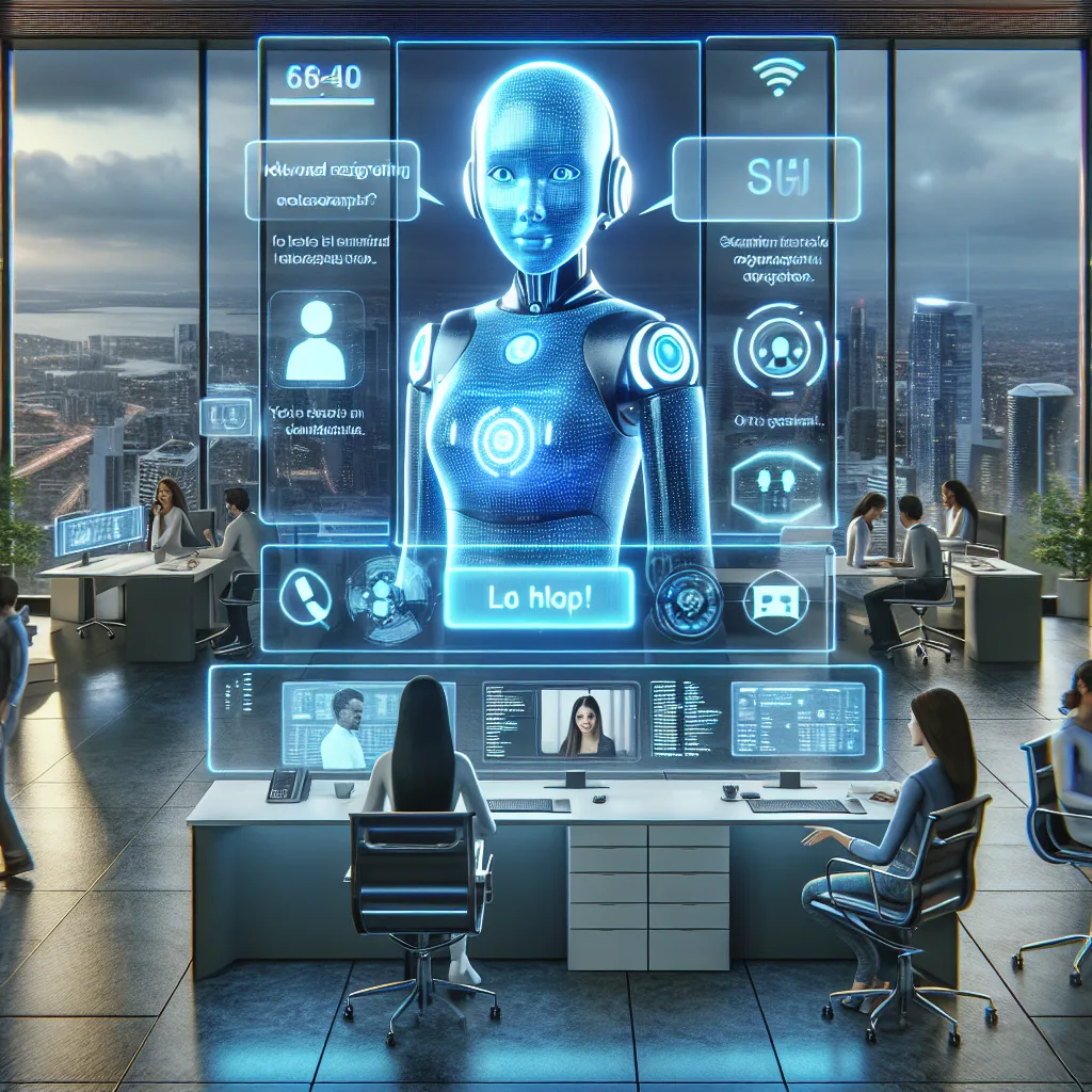 Live virtual receptionists