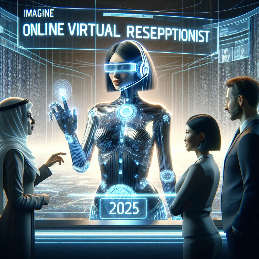 Online virtual receptionist