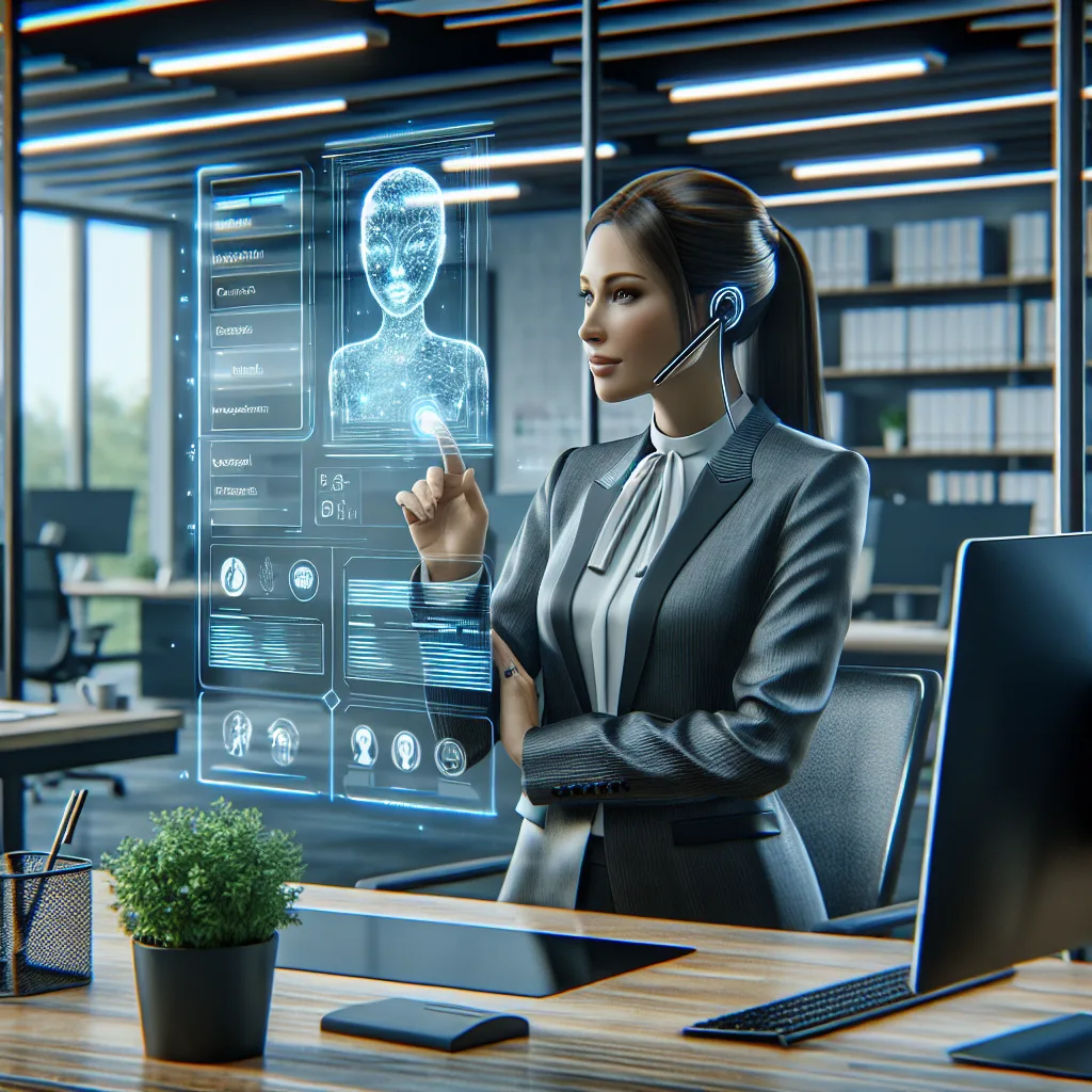 Outsourced receptionist