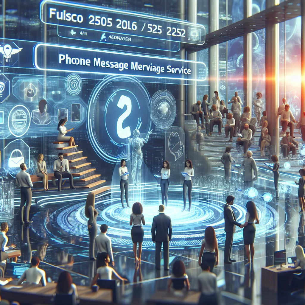 Phone message service