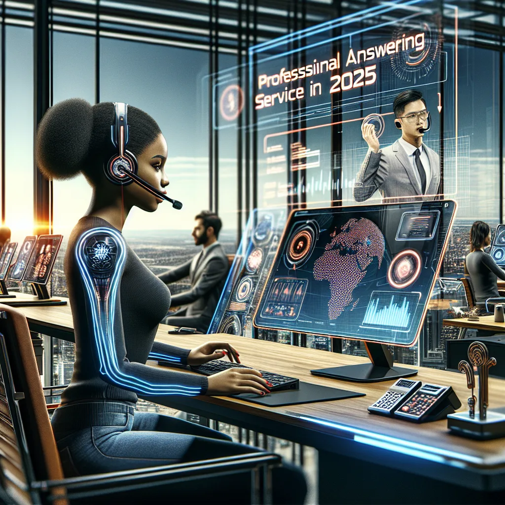 Professional answering service