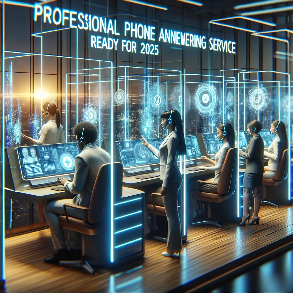 Professional phone answering service