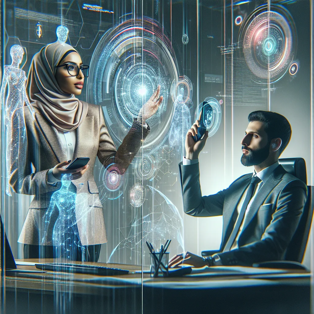 Professional way to say answering phone calls