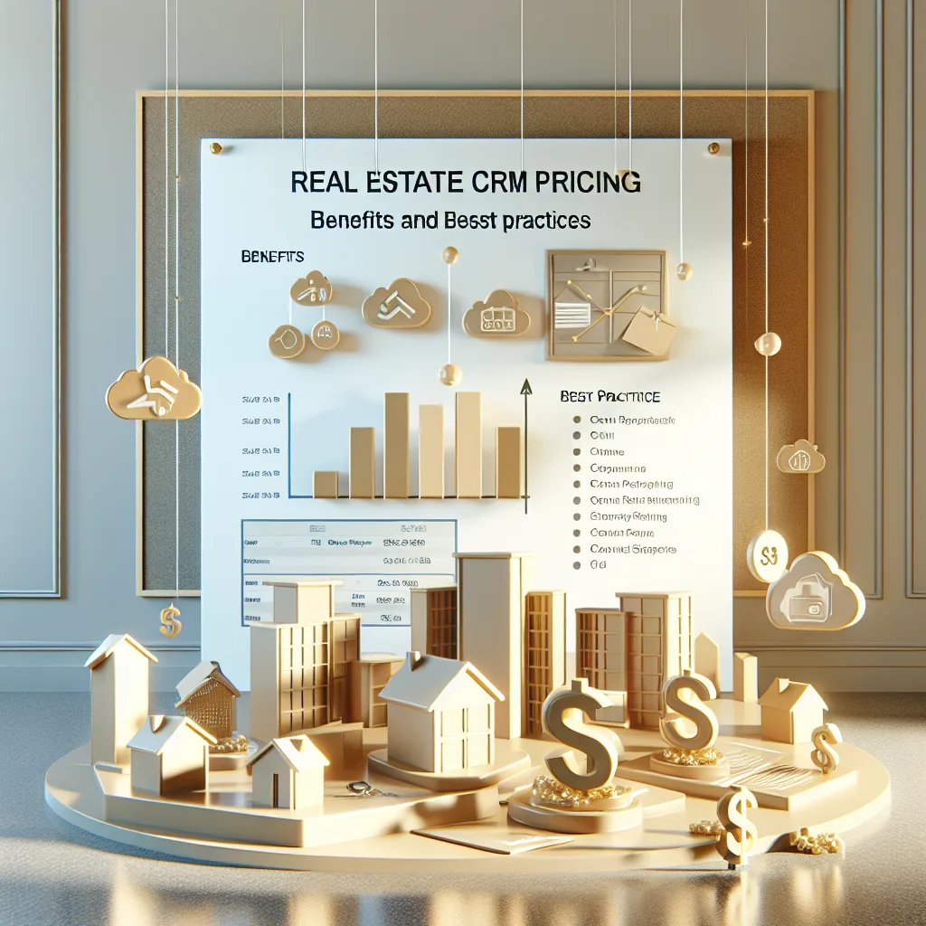 Real estate crm pricing: Benefits and best practices