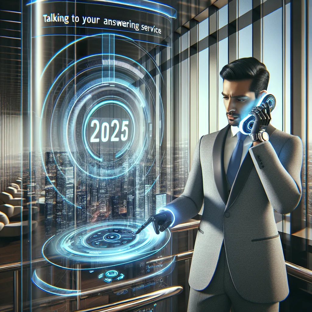 Talking to your answering service