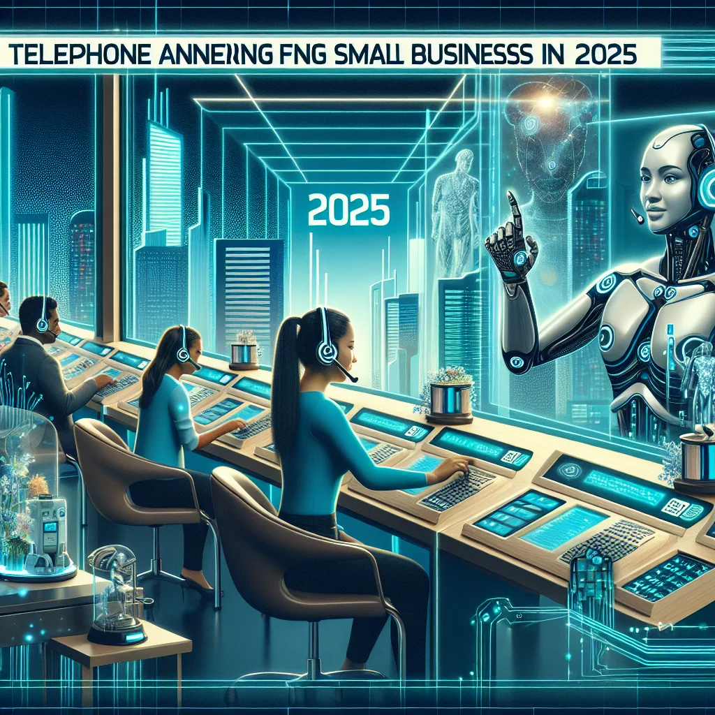 Telephone answering for small business