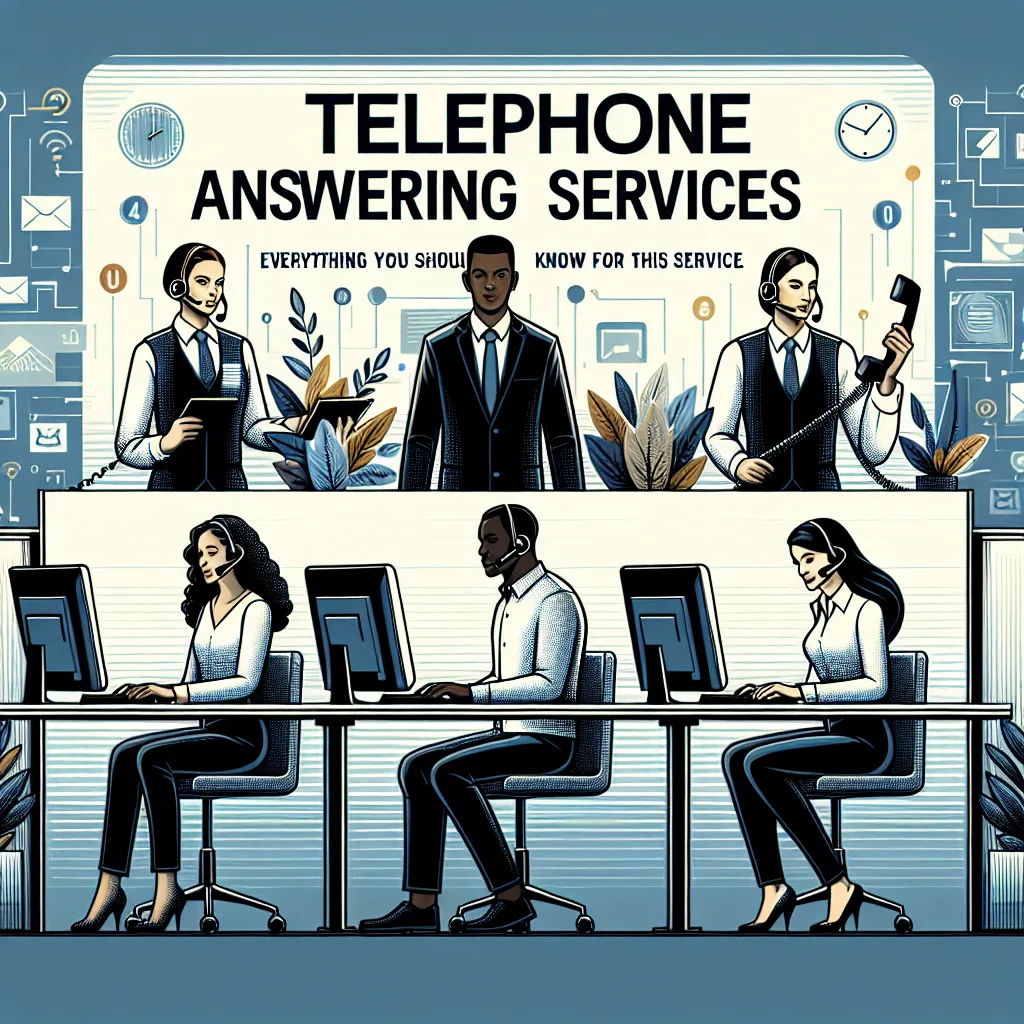 Telephone answering services: Everything You Should Know About This Service