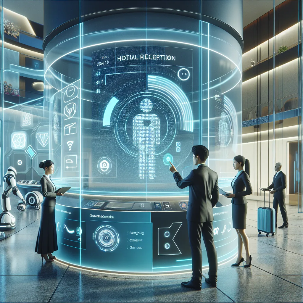 Virtual hotel receptionist