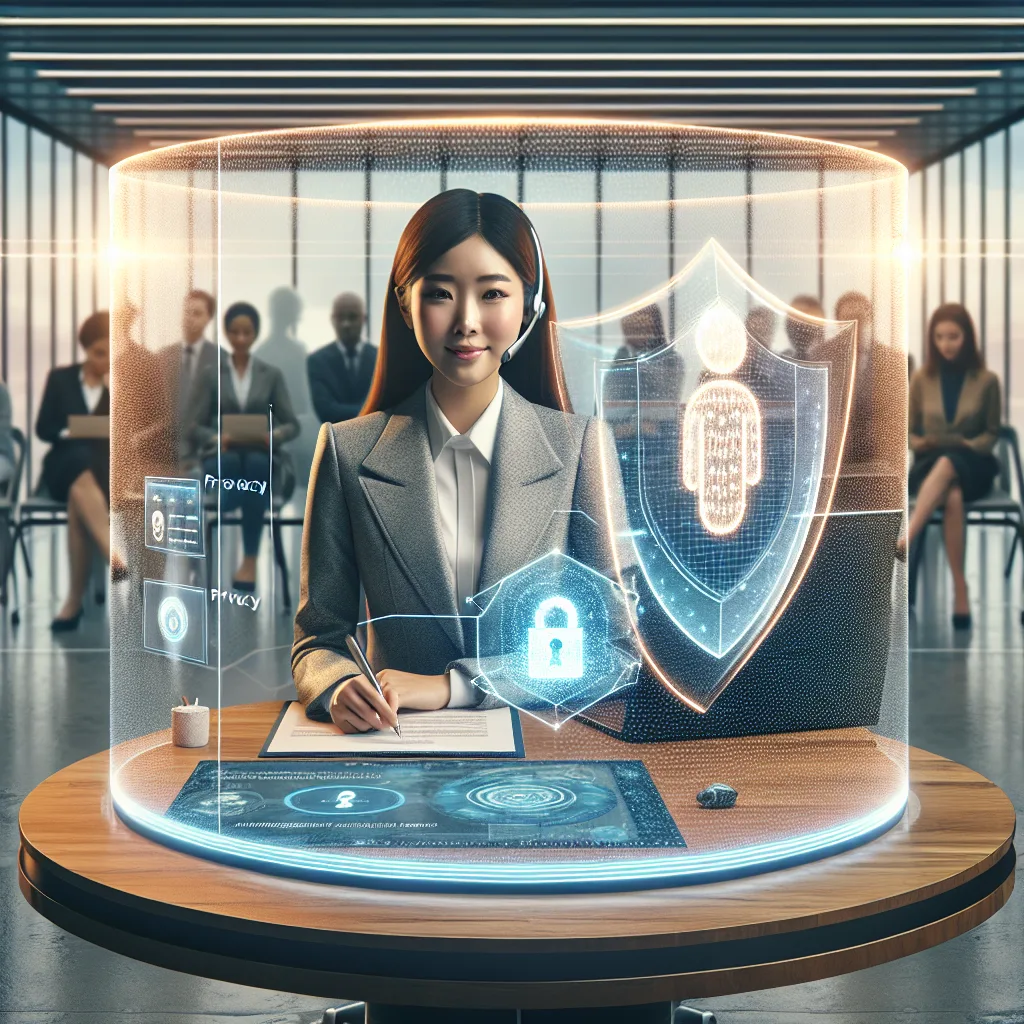 Virtual medical reception: Ensuring Professionalism and Privacy in Patient Calls