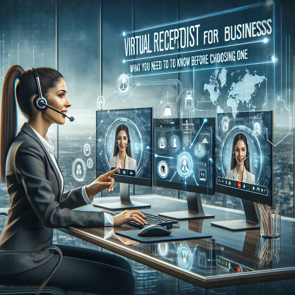 Virtual receptionist for business: What You Need to Know Before Choosing One