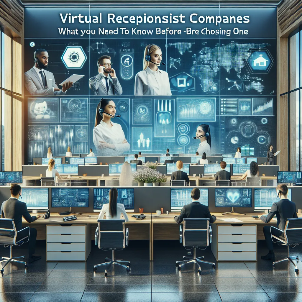 Virtual receptionists companies: What You Need to Know Before Choosing One