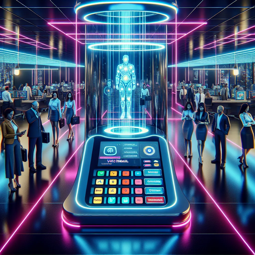 Voicemail service for business