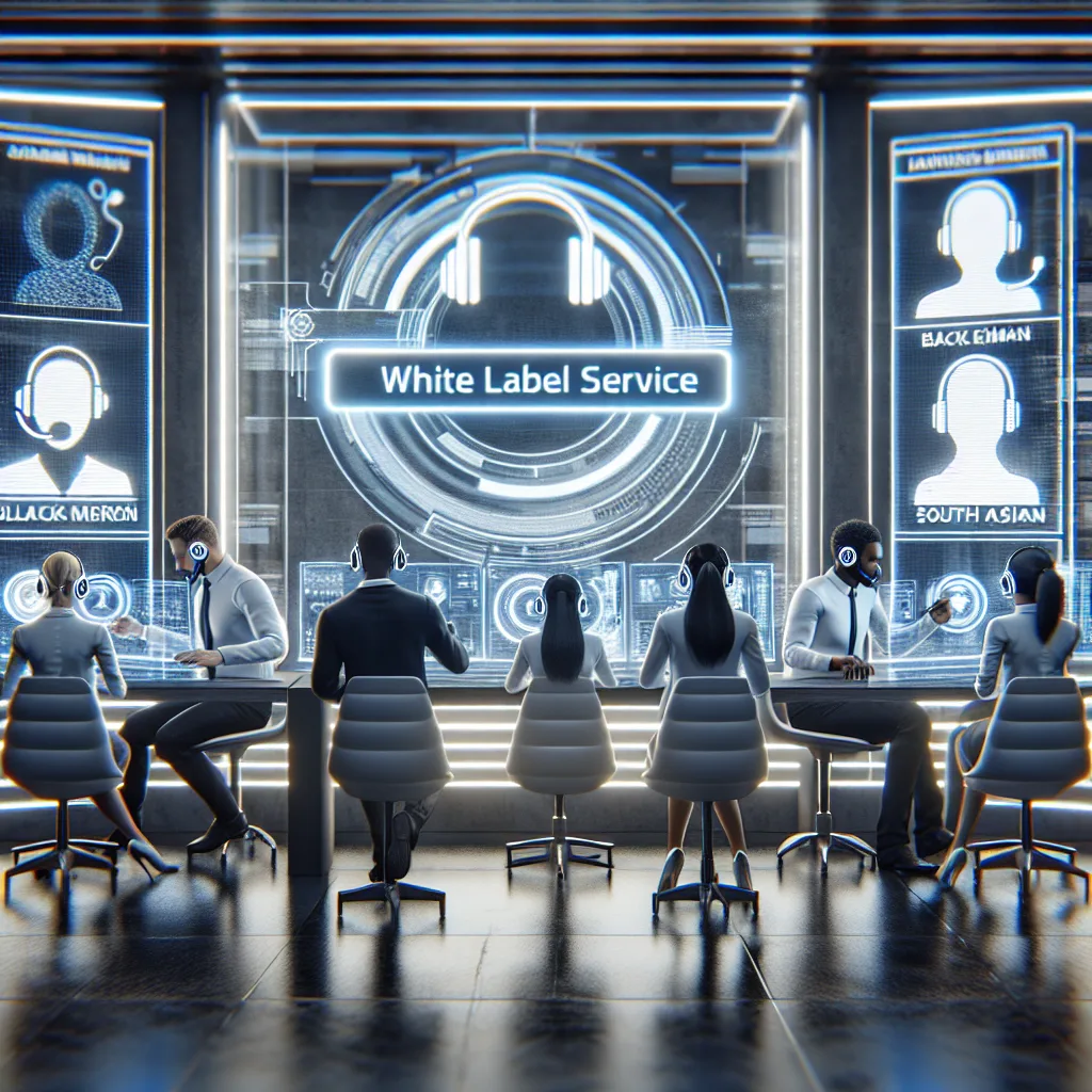 White label answering service